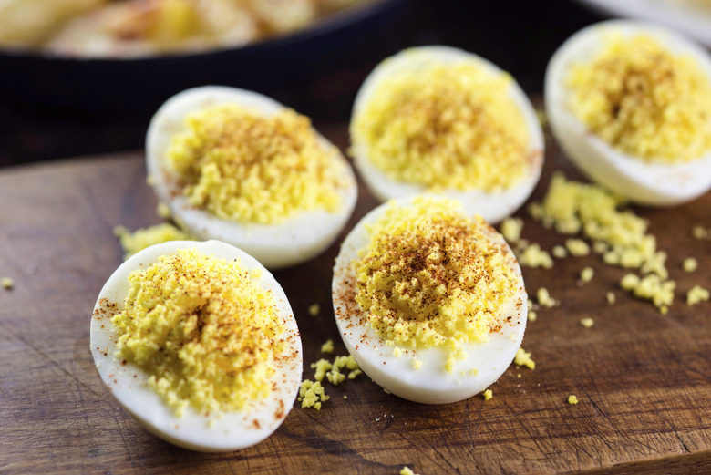 deviled eggs