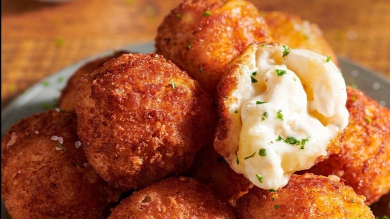 Steakhouse Mac & Cheese Bites