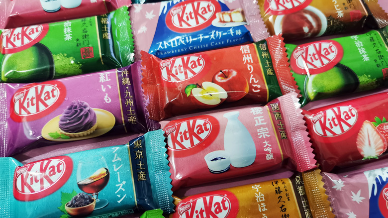 International Kit Kat bars