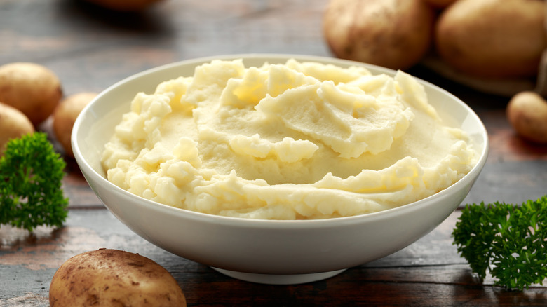mashed potatoes