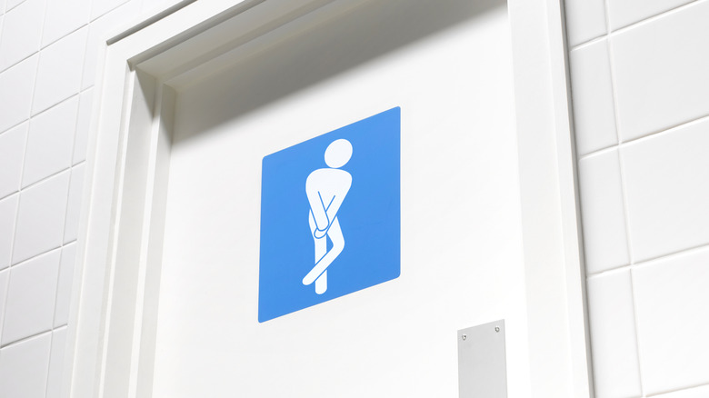 bathroom sign