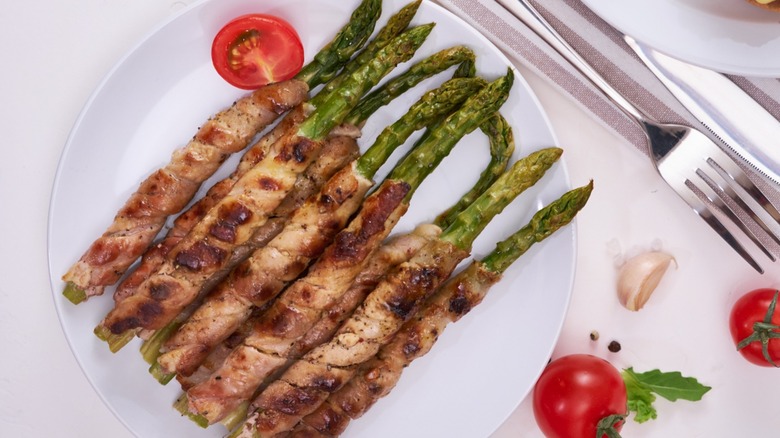 bacon wrapped asparagus