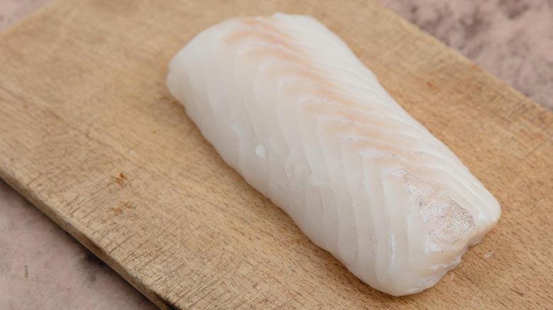 Fillet of white fish