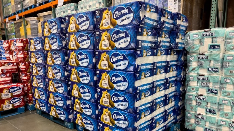Toilet paper at Costco