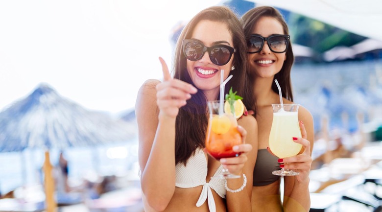Beach Drinking