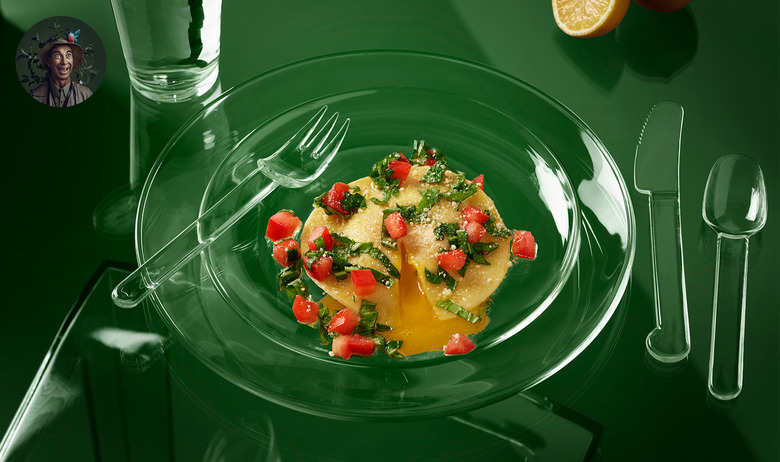 Hidden Egg Ravioli