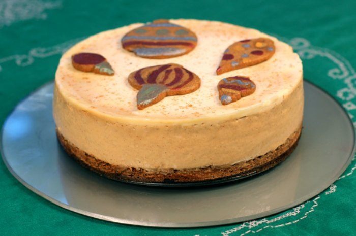 Gingerbread Latte Cheesecake