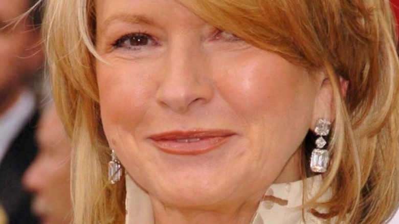 Martha Stewart smiling
