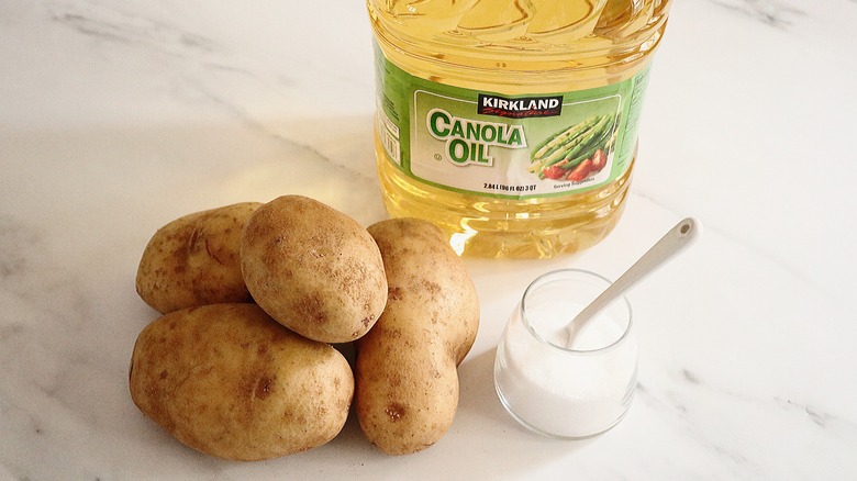 homemade potato chips ingredients 