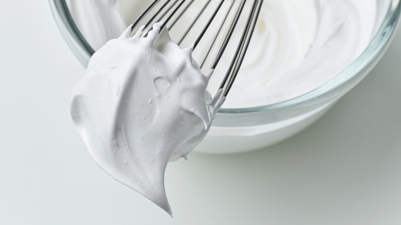 Fresh whipped cream