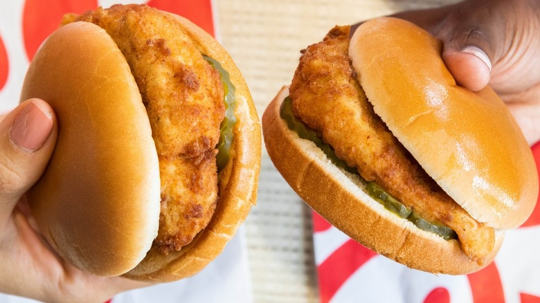 Chick-fil-A sandwiches