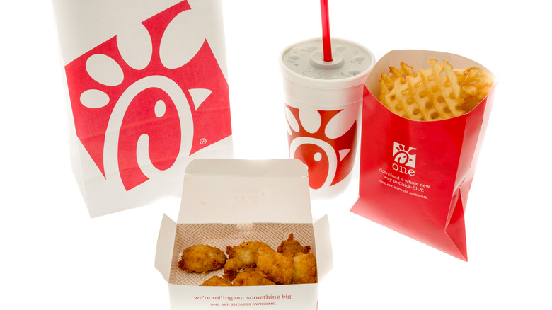 Chick-fil-A menu items 