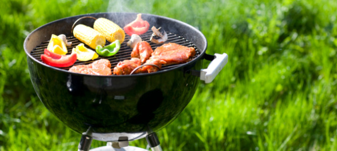 With the grill going, who wants to think about a mess?