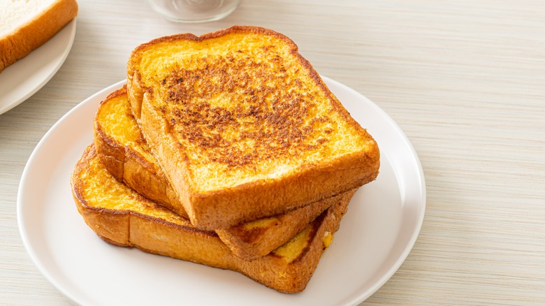 Slices of French toast