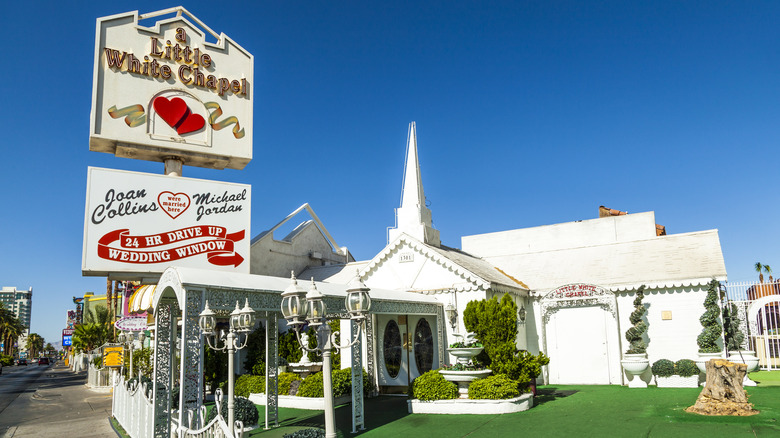 A chapel in Las Vegas