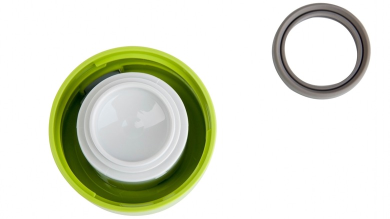 water bottle pieces