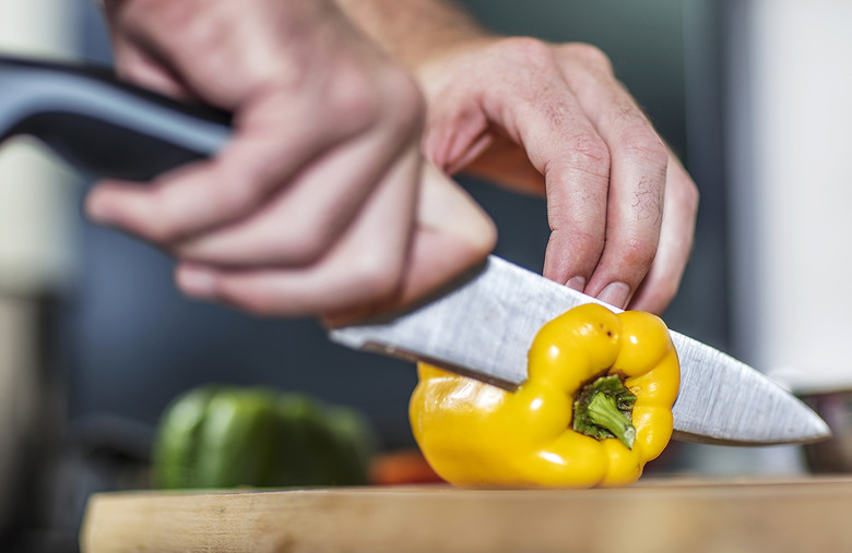 Prepping ingredients at the last minute