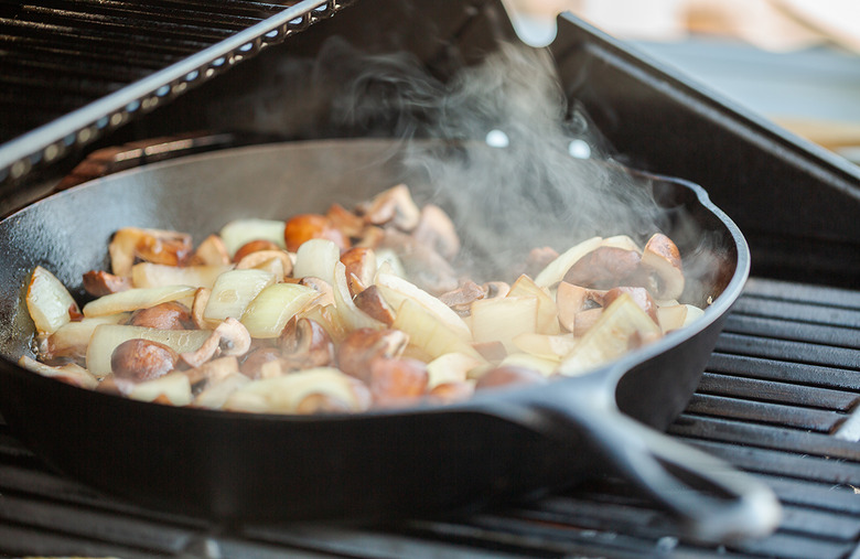 Forgetting you can use a cast-iron skillet on the grill
