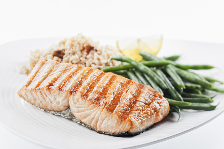grilled salmon