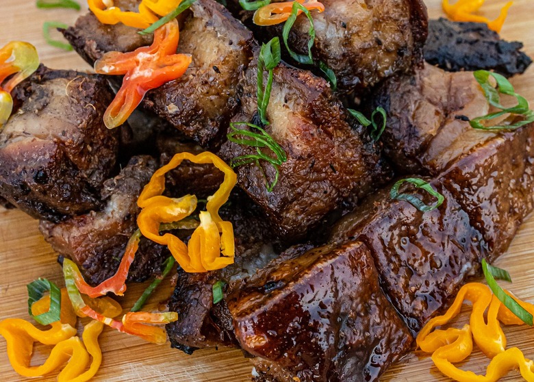 Chef and Steward Jerk Pork Belly