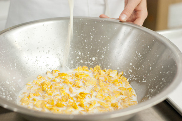 Soak the cereal