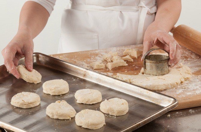 Making biscuits from scratch is easy if you follow a few basic steps.