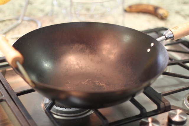 Curing a Wok 