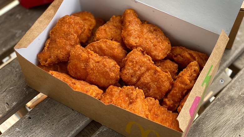 McNuggets in box