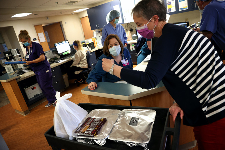 coronavirus free food frontline workers