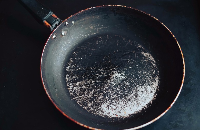 Clean or get rid of old pans 