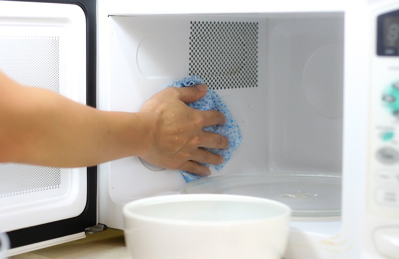 Clean your microwave 