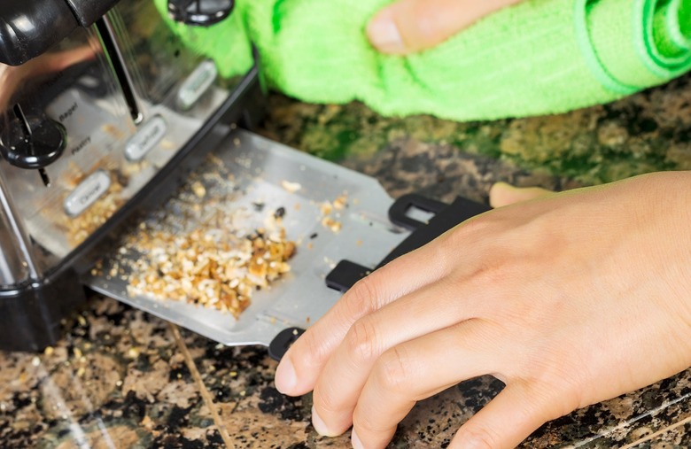 Clean your toaster 