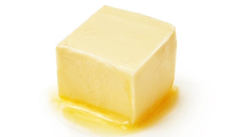 Thick pat of butter