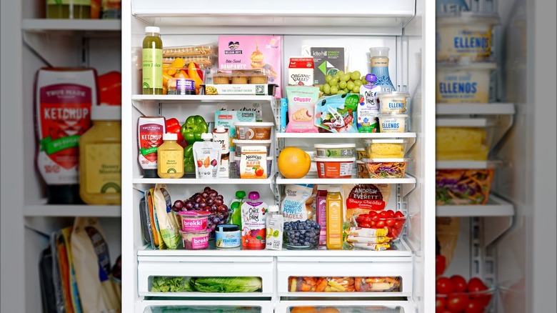 Hungryroot products in refrigerator