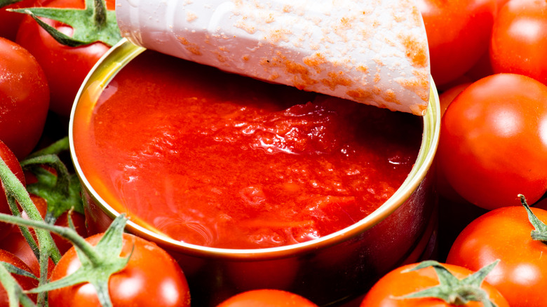 canned tomatoes