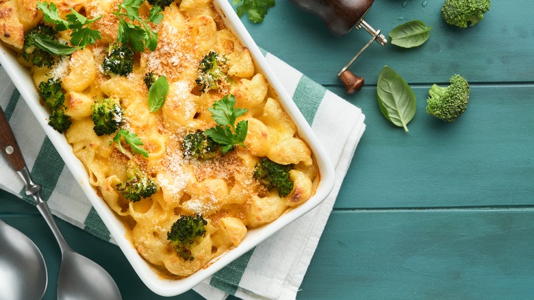 Broccoli and cheddar casserole