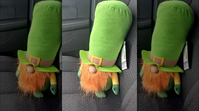 Aldi aisle of shame leprechaun gnome 
