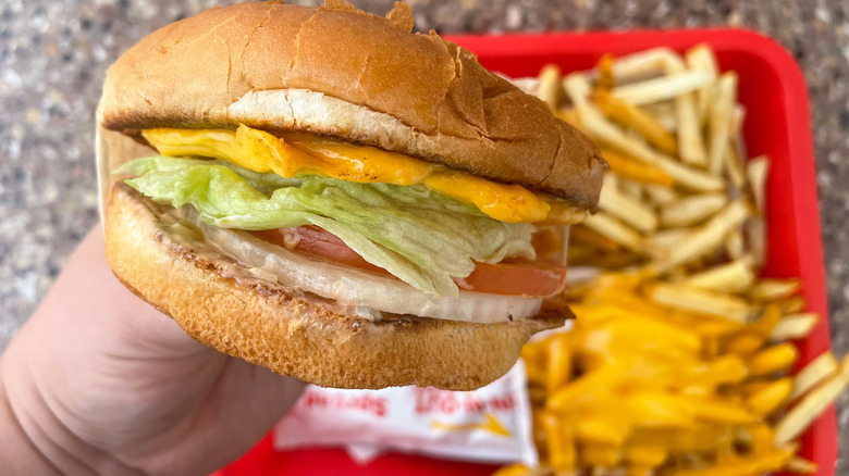 Grilled Cheese with French Fries