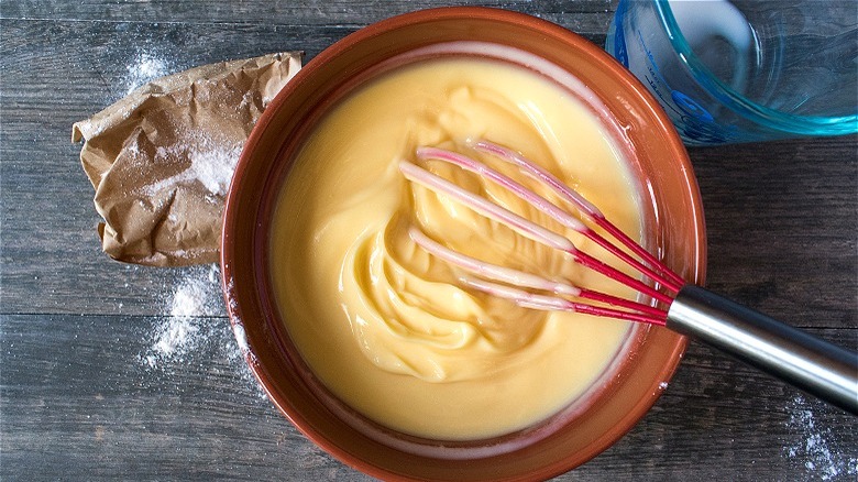 Instant vanilla pudding 