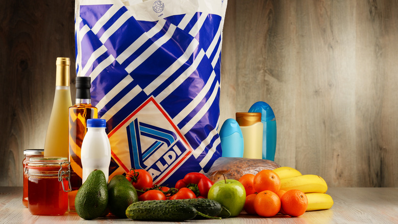 Aldi shopping bag