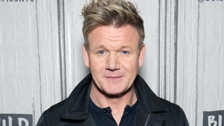 Gordon Ramsey smirking