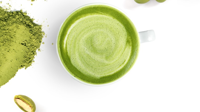 Cup of matcha