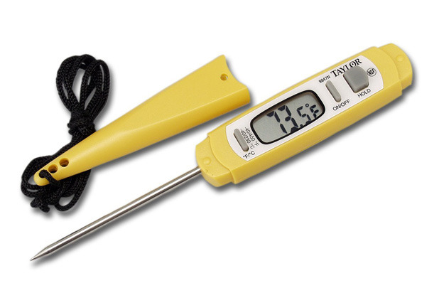 Taylor Commercial Waterproof Compact Digital Thermometer, $15