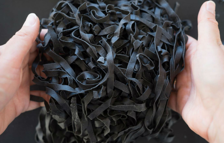 squid ink pasta