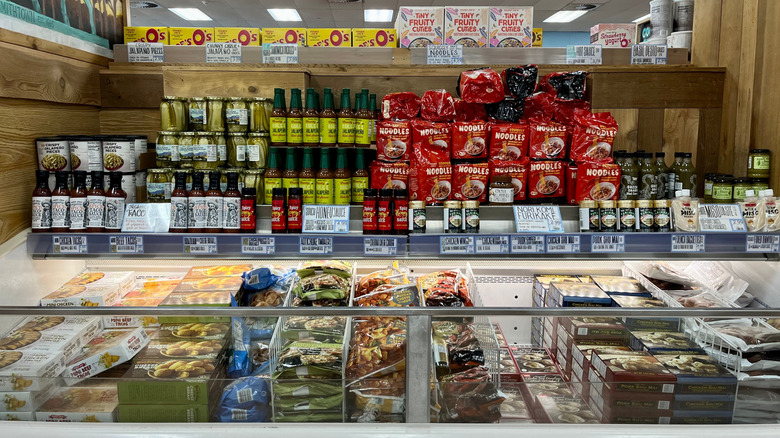 Trader Joe's frozen aisle