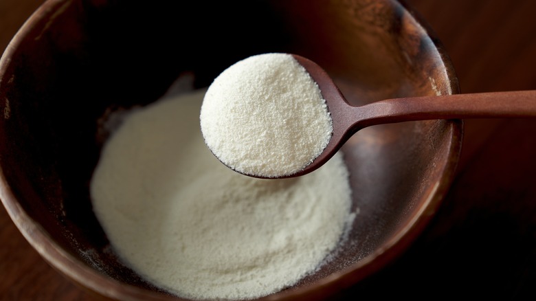 spoon full of buttermilk