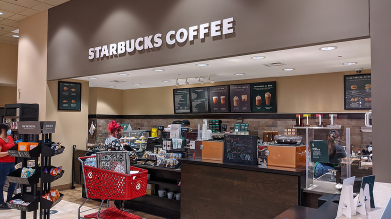 Starbucks in Target