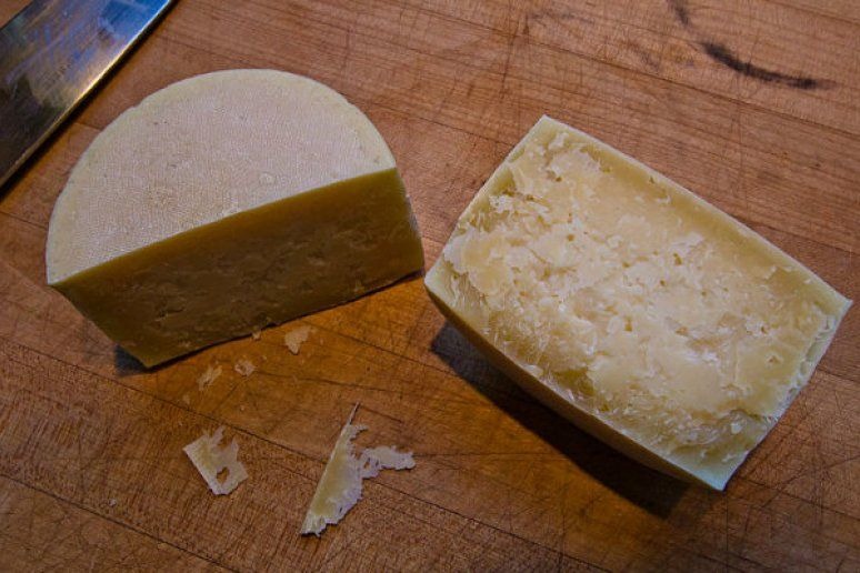 Parmesan wheels