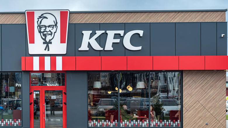 KFC store exterior