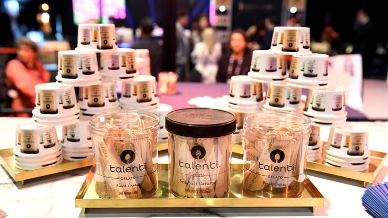 Talenti gelato display in LA